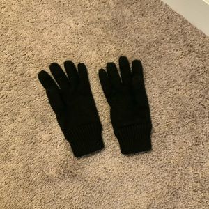 H&M Black Gloves